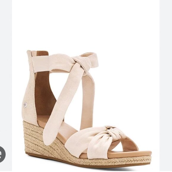 UGG Shoes - NEW UGG Yarrow Espadrille Wedge Sandal Size 8.5